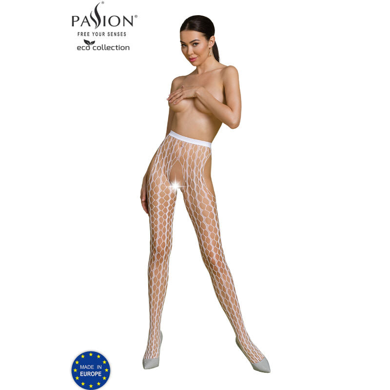 PASSION - ECO COLLECTION BODYSTOCKING ECO S007 SCHWARZ