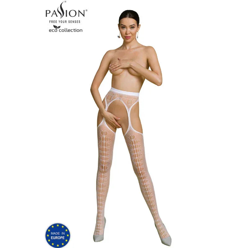 PASSION - ECO COLLECTION BODYSTOCKING ECO S008 SCHWARZ - Vanelion Paradise
