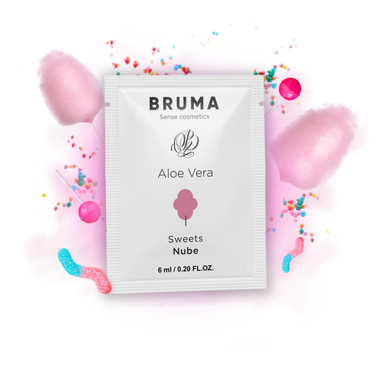 BRUMA - ALOE VERA GLEITGEL ZUCKERWATTE GESCHMACK 6 ML