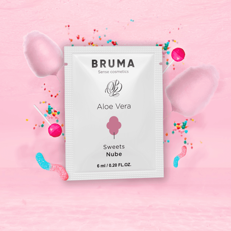 BRUMA - ALOE VERA GLEITGEL ZUCKERWATTE GESCHMACK 6 ML - Vanelion Paradise