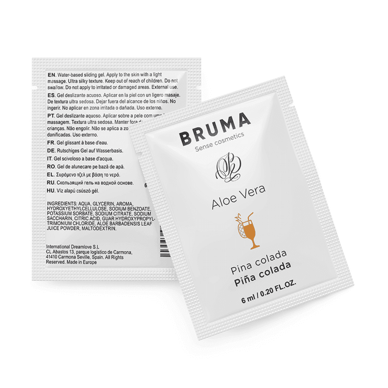 BRUMA - ALOE VERA GLEITGEL PINA COLADA GESCHMACK 6 ML - Vanelion Paradise