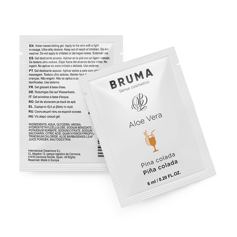 BRUMA - ALOE VERA GLEITGEL PINA COLADA GESCHMACK 6 ML