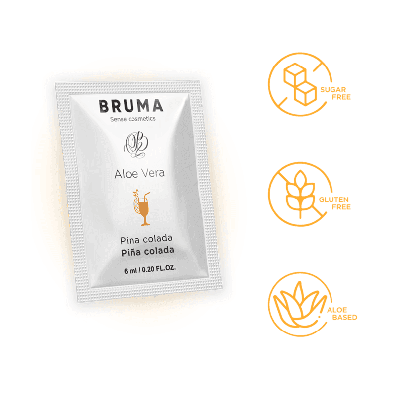 BRUMA - ALOE VERA GLEITGEL PINA COLADA GESCHMACK 6 ML - Vanelion Paradise