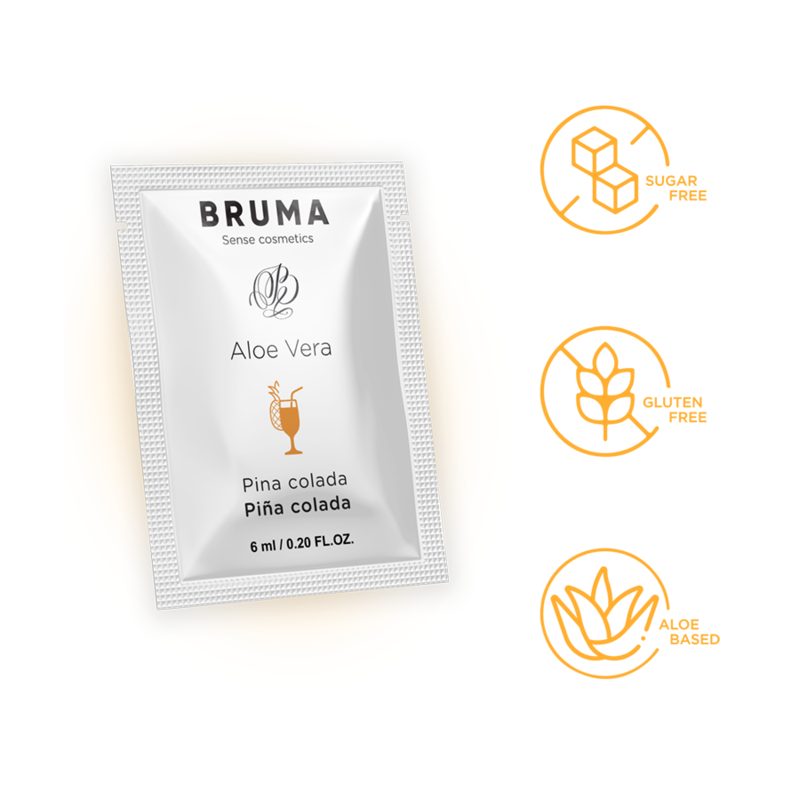 BRUMA - ALOE VERA GLEITGEL PINA COLADA GESCHMACK 6 ML