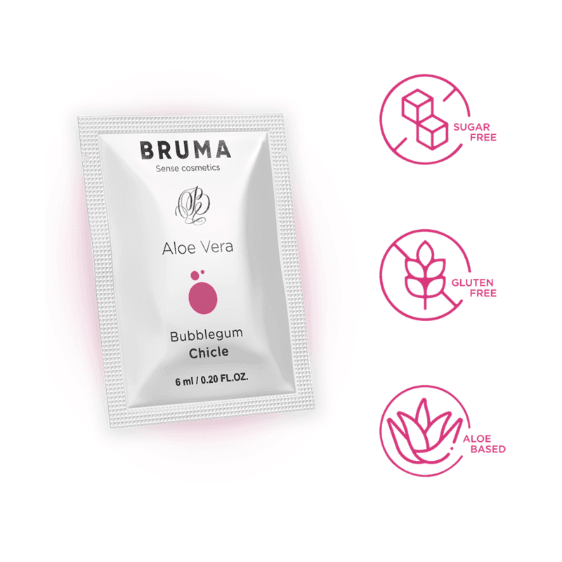 BRUMA - ALOE VERA GLEITGEL BUBBLEGUM GESCHMACK 6 ML - Vanelion Paradise