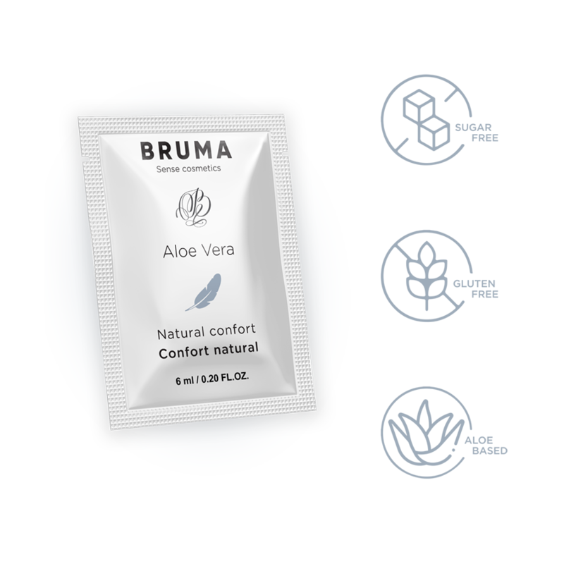 BRUMA - ALOE VERA GLEITGEL NATÜRLICHER KOMFORT 6 ML