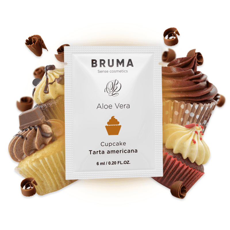 BRUMA - ALOE VERA GLEITGEL CUPCAKE-GESCHMACK 6 ML - Vanelion Paradise