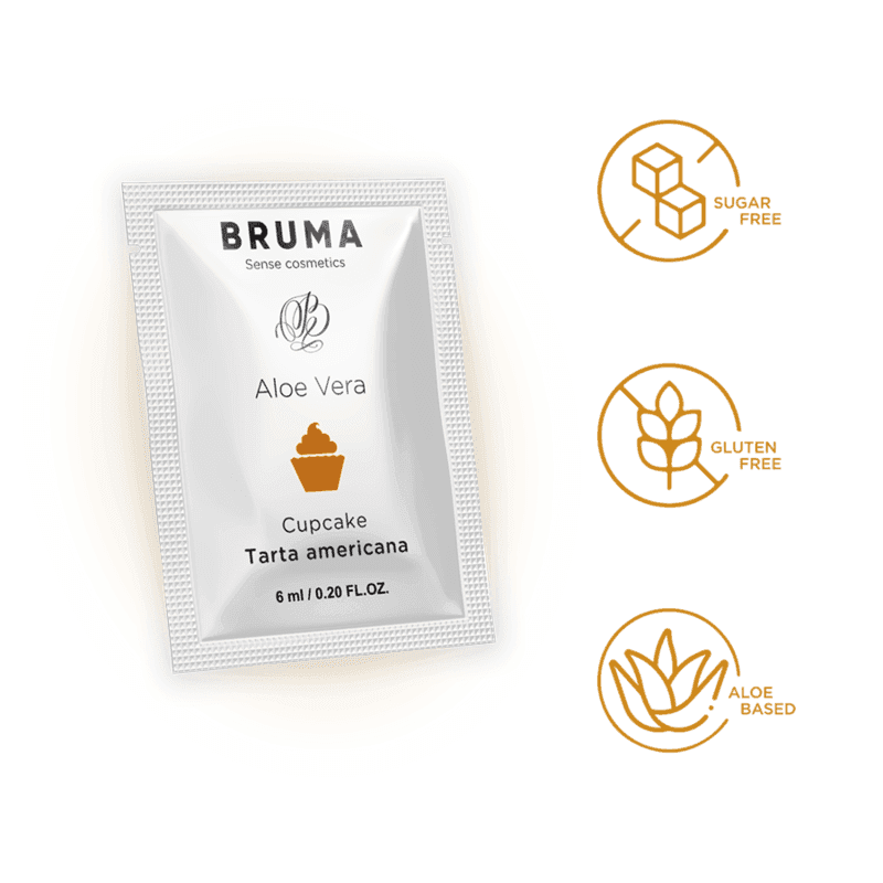 BRUMA - ALOE VERA GLEITGEL CUPCAKE-GESCHMACK 6 ML - Vanelion Paradise