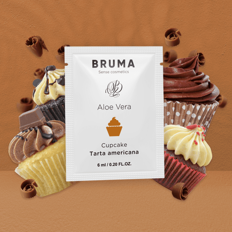 BRUMA - ALOE VERA GLEITGEL CUPCAKE-GESCHMACK 6 ML - Vanelion Paradise
