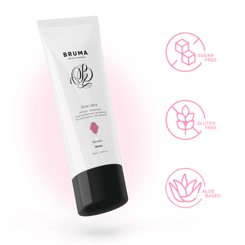 BRUMA - ALOE VERA GLEITGEL ZUCKERWATTE GESCHMACK 100 ML - Vanelion Paradise