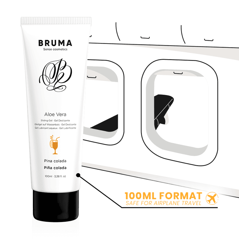 BRUMA - ALOE VERA GLEITGEL PINA COLADA GESCHMACK 100 ML - Vanelion Paradise