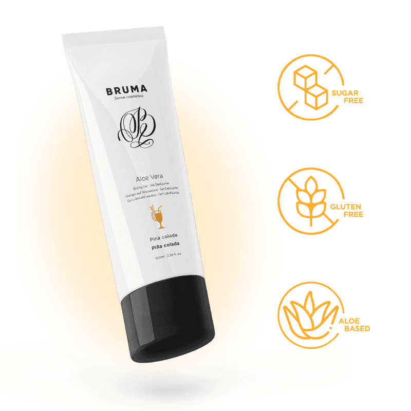BRUMA - ALOE VERA GLEITGEL PINA COLADA GESCHMACK 100 ML - Vanelion Paradise