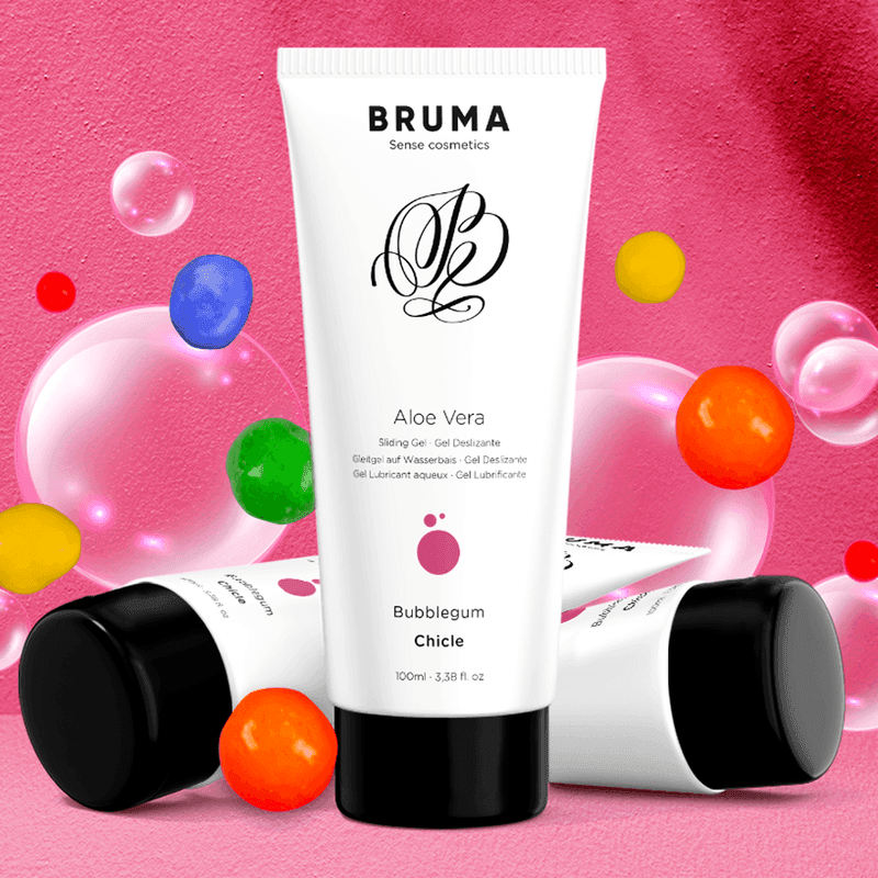 BRUMA - ALOE VERA GLEITGEL BUBBLEGUM GESCHMACK 100 ML - Vanelion Paradise