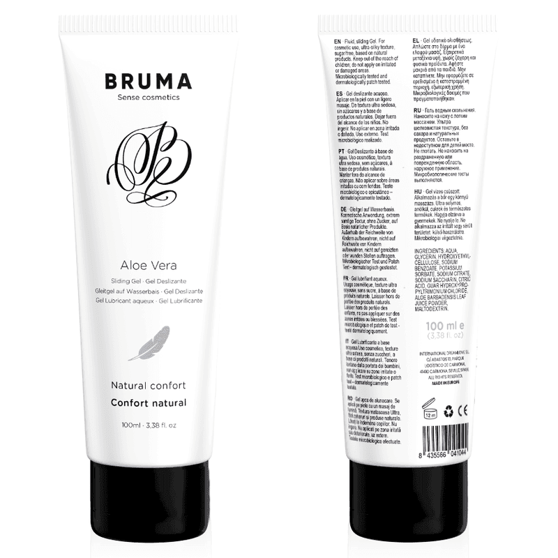 BRUMA - ALOE VERA GLEITGEL NATÜRLICHER KOMFORT 100 ML - Vanelion Paradise