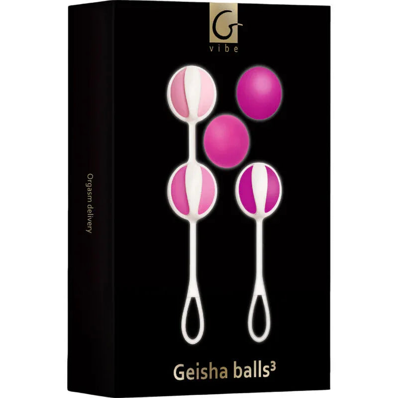 G-VIBE - SET 5 GEISHA-BLLE3 ROSA - Vanelion Paradise