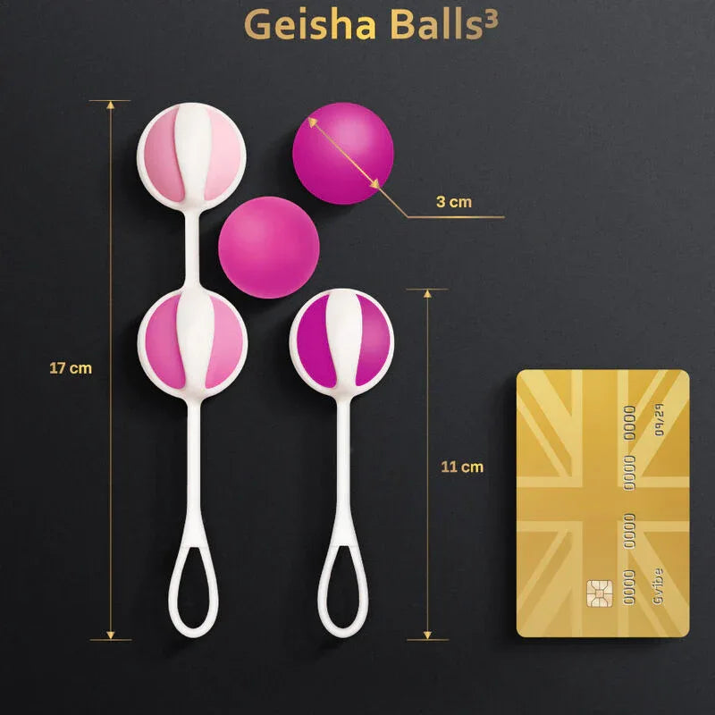 G-VIBE - SET 5 GEISHA-BLLE3 ROSA - Vanelion Paradise