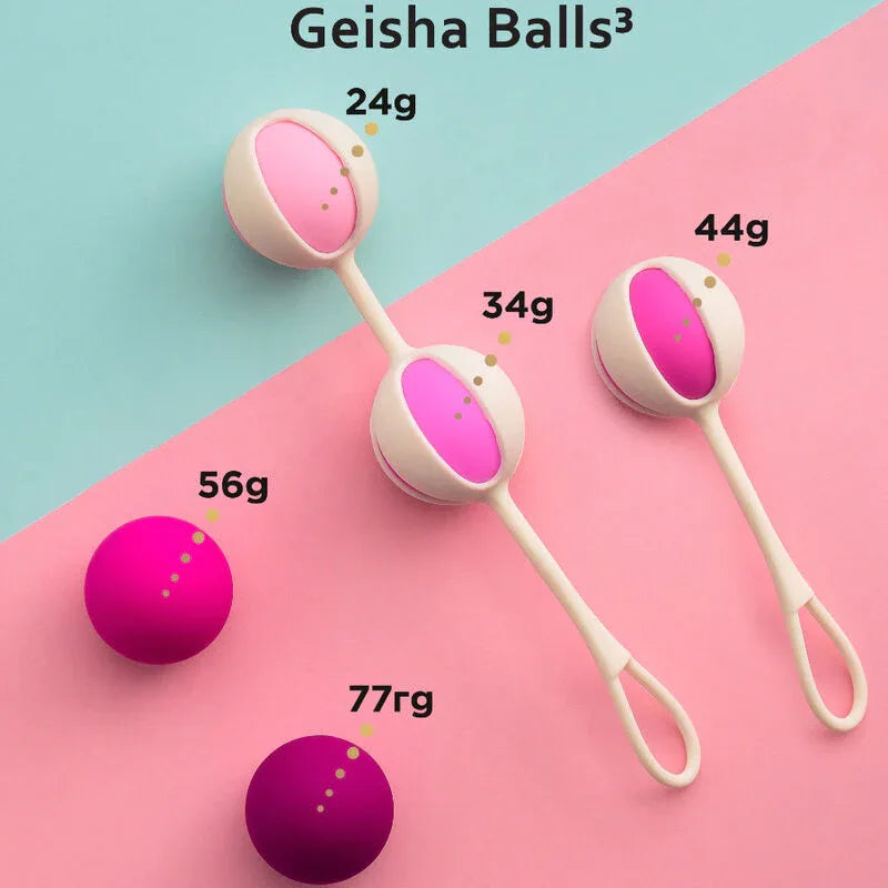 G-VIBE - SET 5 GEISHA-BLLE3 ROSA - Vanelion Paradise