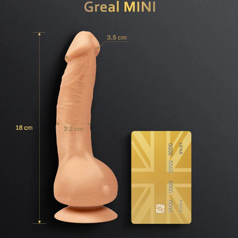 G-VIBE - GREAL MINI VIBRATOR DILDO NATÜRLICHES SILIKON - Vanelion Paradise
