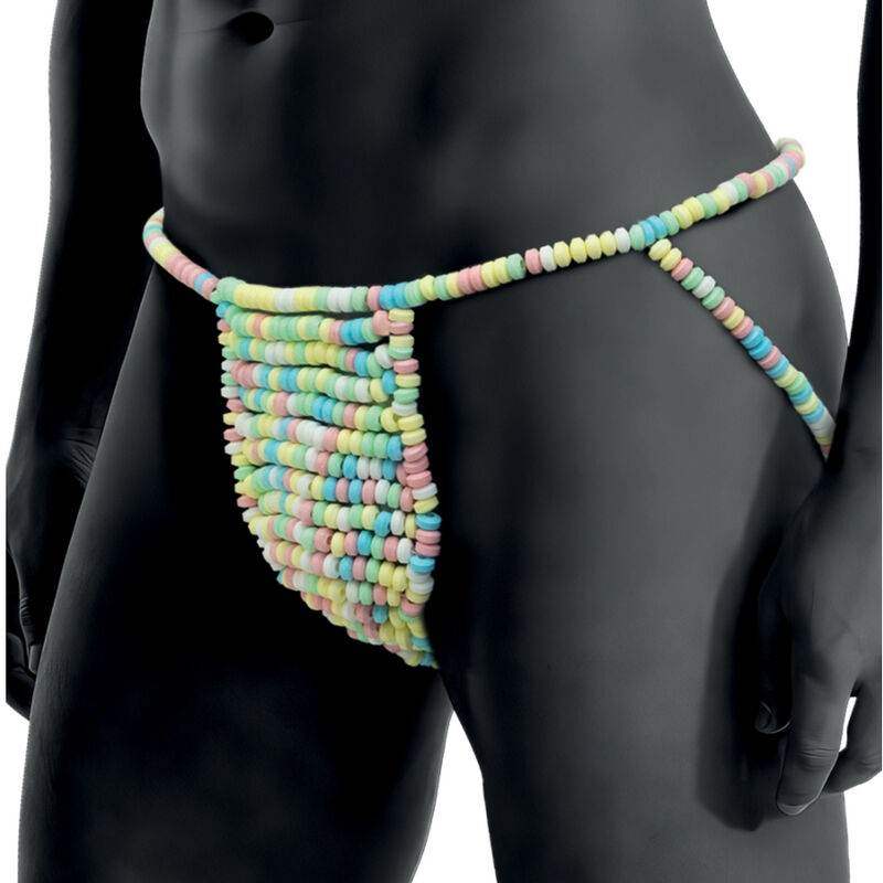 SPENCER & FLEETWOOD - RAINBOW CANDY THONG CANDY JOCKSTRAP - Vanelion Paradise