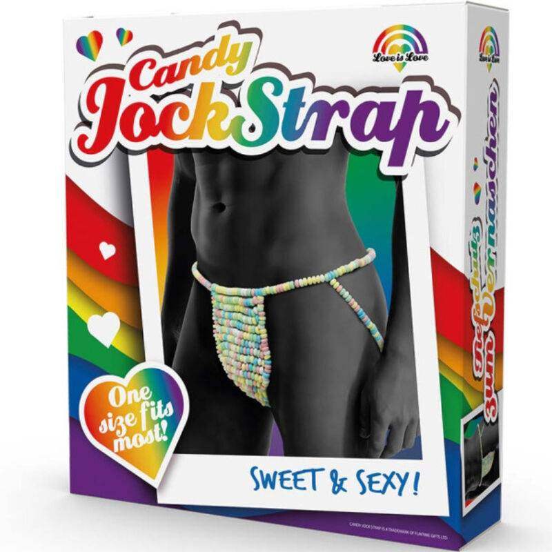 SPENCER & FLEETWOOD - RAINBOW CANDY THONG CANDY JOCKSTRAP - Vanelion Paradise