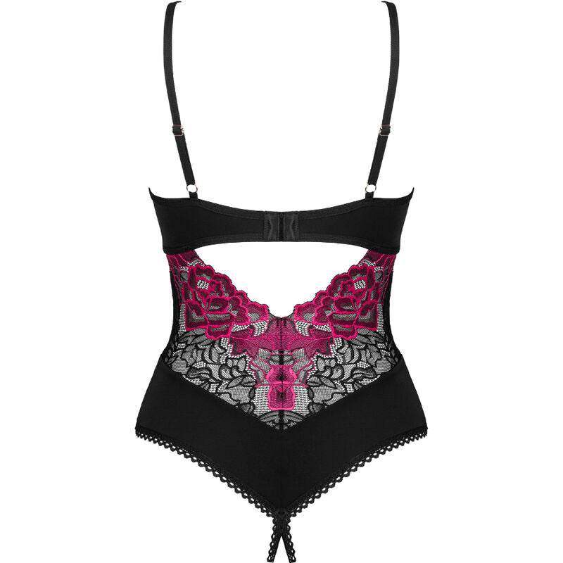 OBSESSIVE - ROSENTY CROTCHLESS TEDDY XS/S - Vanelion Paradise