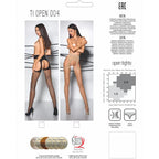 PASSION - TIOPEN 004 SCHWARZE STRUMPFHOSE 1/2 40 DEN - Vanelion Paradise