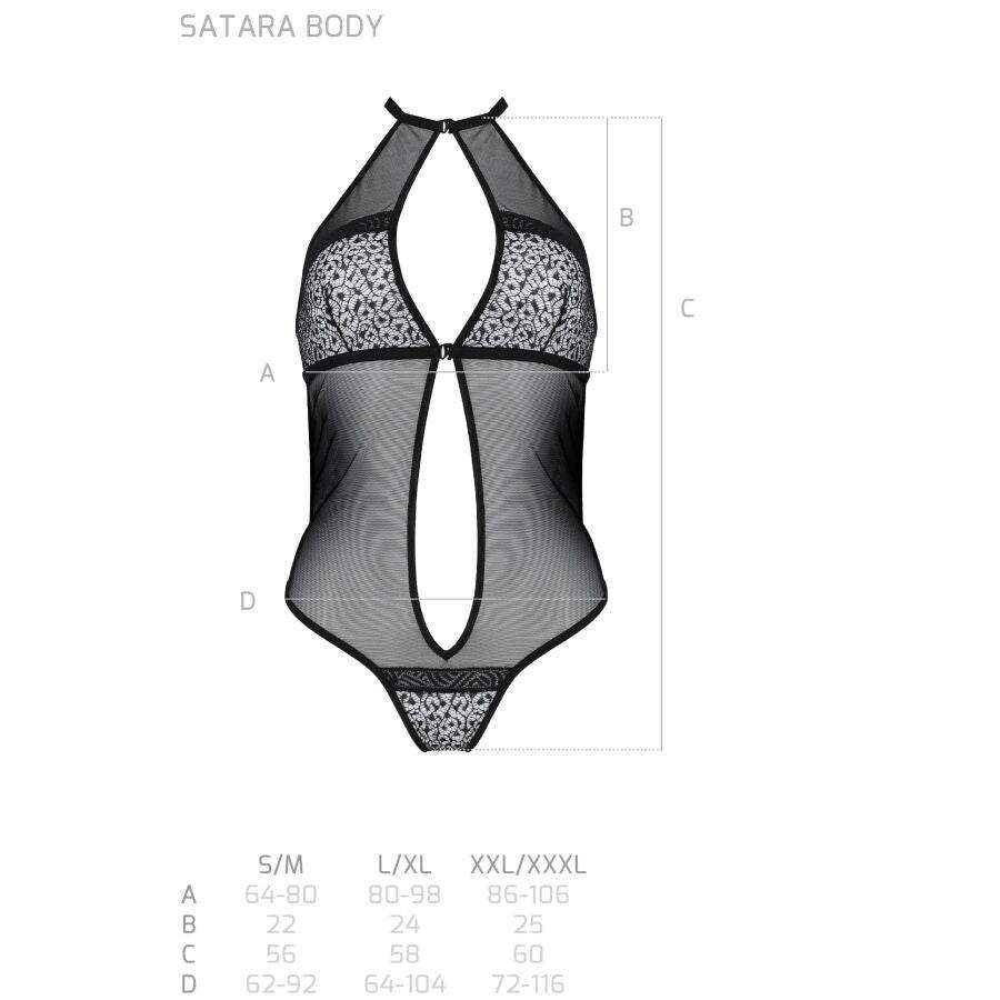 PASSION - SATARA BODY EROTIC LINE SCHWARZ S/M - Vanelion Paradise