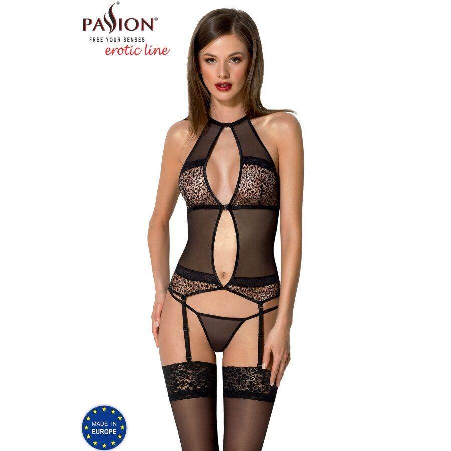 PASSION - SATARA KORSETT EROTIK LINIE SCHWARZ S/M - Vanelion Paradise