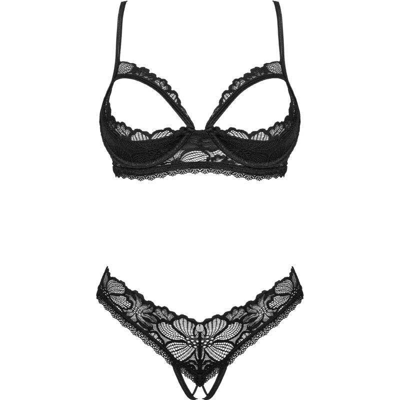 OBSESSIVE - SERAFIA-SET ZWEITEILIG KÖRPERLOS XL/XXL - Vanelion Paradise