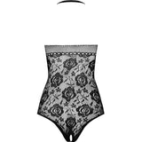 PASSION - BS094 SCHWARZER BODYSTOCKING, EINE GRÖSSE - Vanelion Paradise