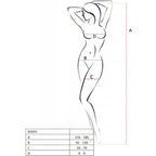 PASSION - BS095 SCHWARZER BODYSTOCKING, EINE GRÖSSE - Vanelion Paradise