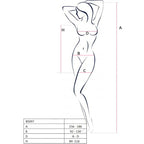 PASSION - BS097 SCHWARZER BODYSTOCKING, EINE GRÖSSE - Vanelion Paradise