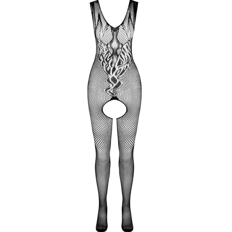 PASSION - BS098 SCHWARZER BODYSTOCKING, EINE GRÖSSE - Vanelion Paradise