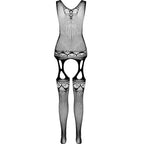 PASSION - BS099 SCHWARZER BODYSTOCKING, EINE GRÖSSE - Vanelion Paradise