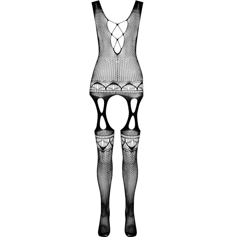 PASSION - BS099 SCHWARZER BODYSTOCKING, EINE GRÖSSE - Vanelion Paradise