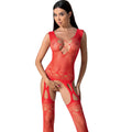 PASSION - BS099 ROTER BODYSTOCKING, EINE GRÖSSE