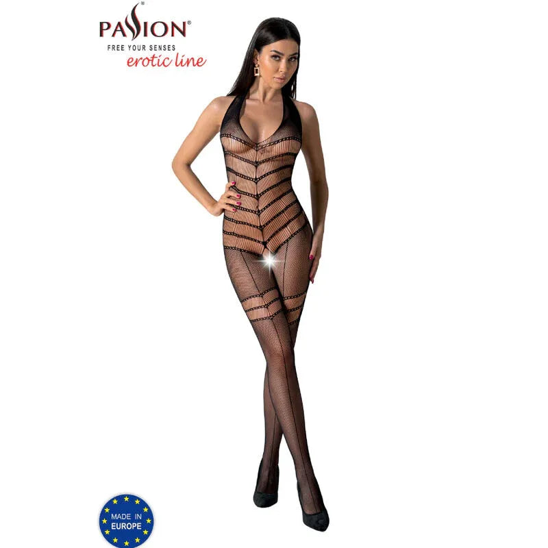 PASSION - BS100 BODYSTOCKING SCHWARZ EINE GRÖSSE - Vanelion Paradise
