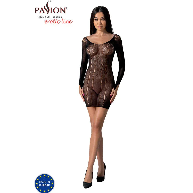 PASSION - BS101 BODYSTOCKING SCHWARZ EINE GRÖSSE - Vanelion Paradise