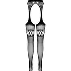PASSION - S026 SCHWARZE STRUMPFSTRUMPFHOSE, EINE GRÖSSE - Vanelion Paradise