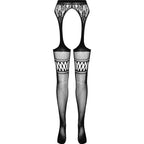 PASSION - S026 SCHWARZE STRUMPFSTRUMPFHOSE, EINE GRÖSSE - Vanelion Paradise