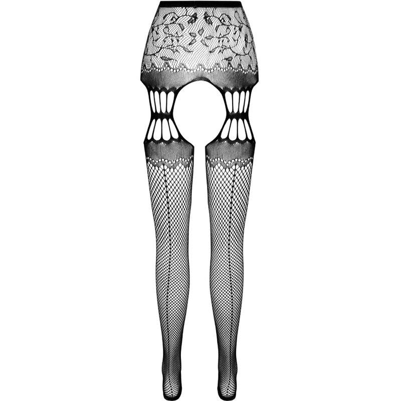 PASSION - S027 SCHWARZE STRUMPFSTRUMPFHOSE, EINE GRÖSSE - Vanelion Paradise