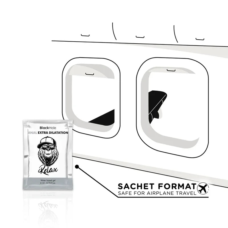 Black Hole Anal-Gel Wasserbasis – Extra Dilatation 6 ml - Vanelion Paradise