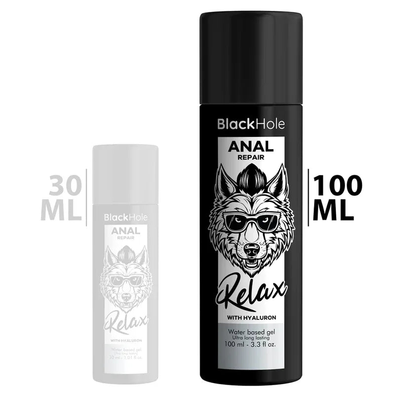 BLACK HOLE Anal Repair 100 ml – wasserbasiert mit Hyaluron - Vanelion Paradise