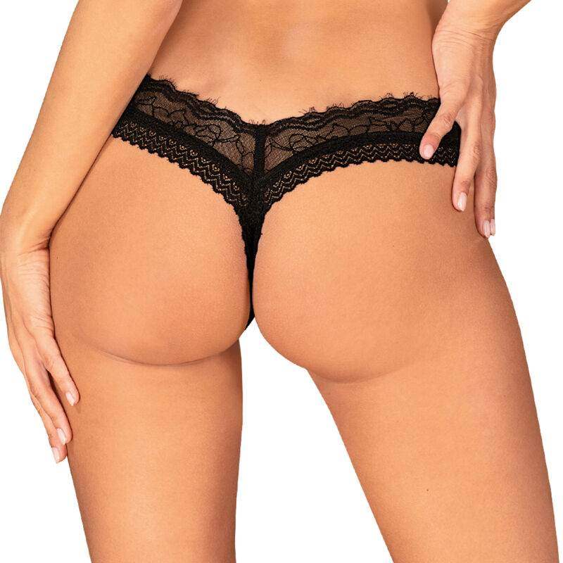 OBSESSIVE - MEDILLA THONG OUVERT XS/S - Vanelion Paradise