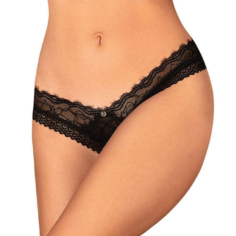 OBSESSIVE - MEDILLA THONG OUVERT XS/S - Vanelion Paradise