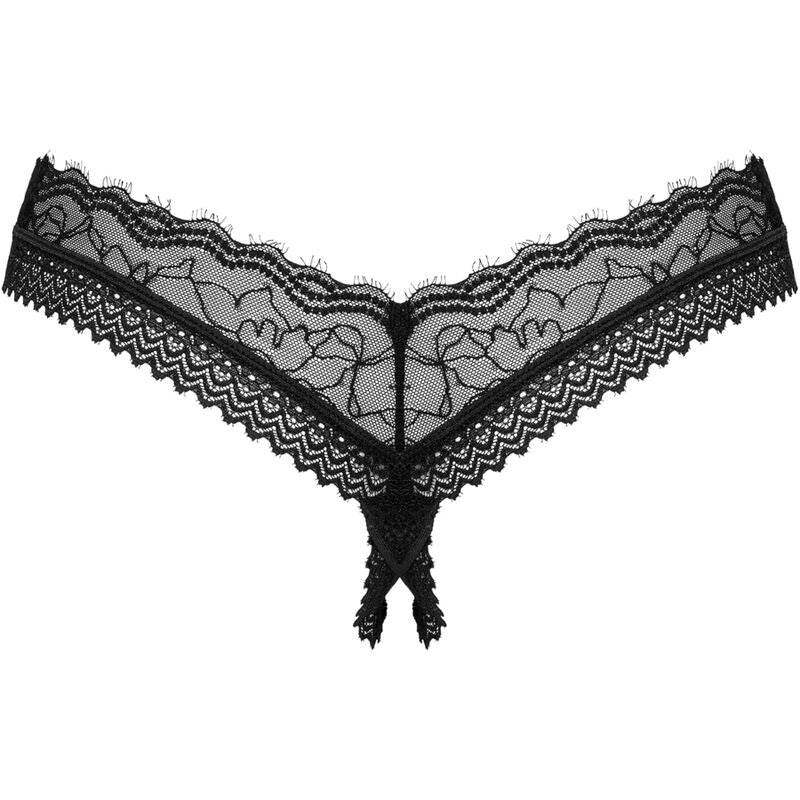 OBSESSIVE - MEDILLA THONG OUVERT XS/S - Vanelion Paradise