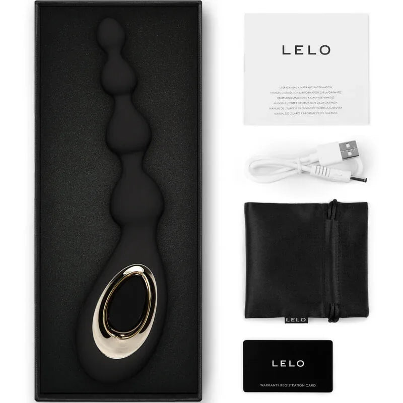 LELO - SORAYA BEADS VIOLET ANAL MASSAGER - Vanelion Paradise