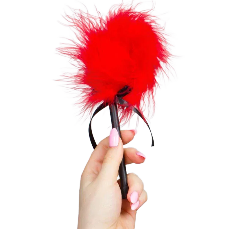 SECRETPLAY - RED MARABOU DUSTER - Vanelion Paradise