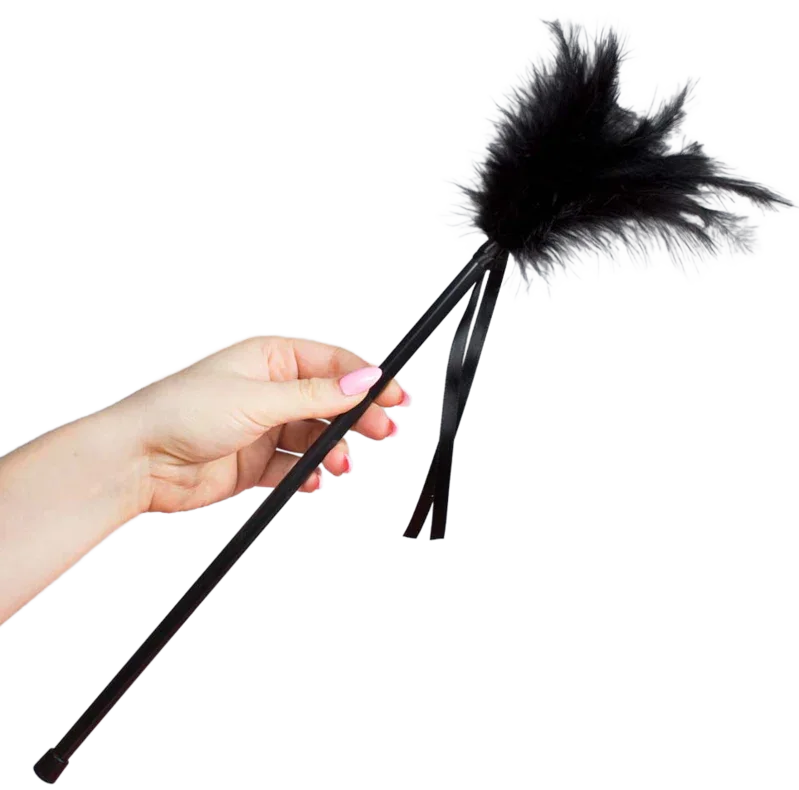 SECRETPLAY - SCHWARZE FEDERN 40 CM - Vanelion Paradise