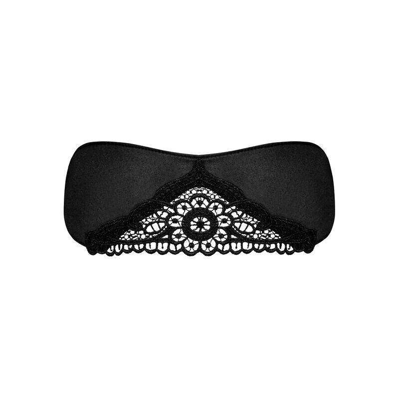 OBSESSIVE - SATINIA MASKE FARBE SCHWARZ - Vanelion Paradise